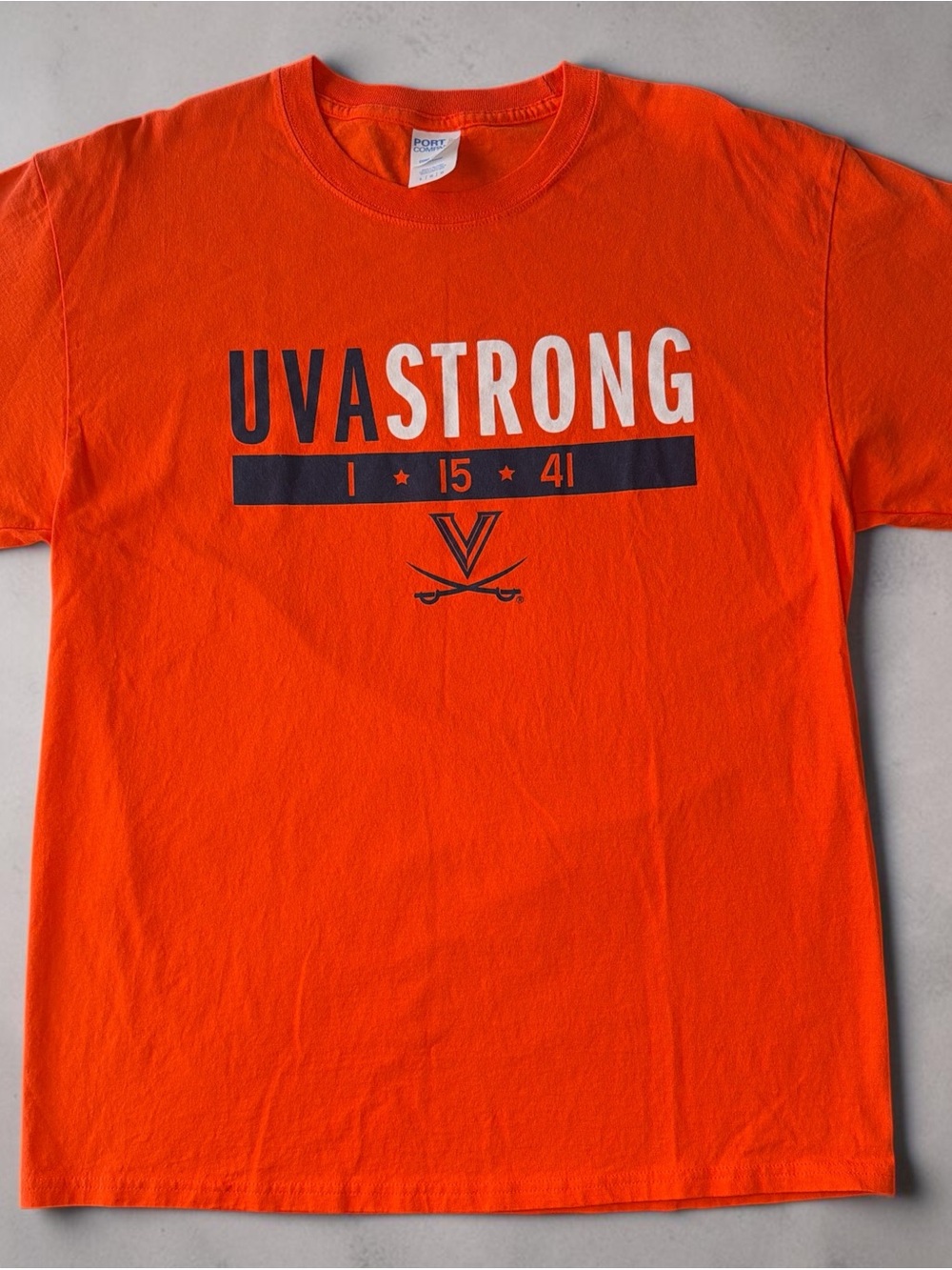 UVA Strong Unisex Graphic T-Shirt To Honor Those Killed Nov ‘22 Orange Size L